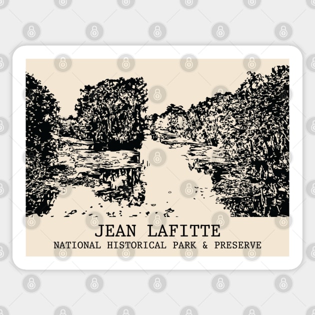 Jean Lafitte National Historical Park Sticker by Lakeric